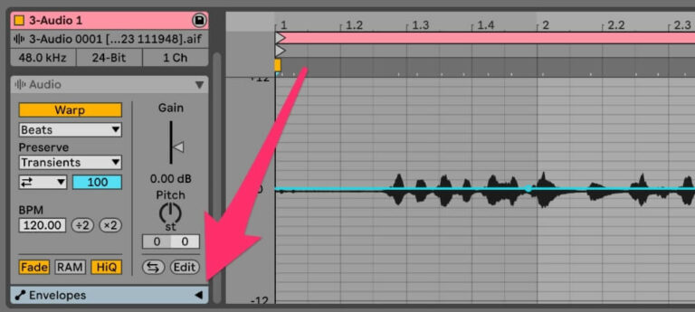 How to Automate Pitch in Ableton Live (10 Steps)