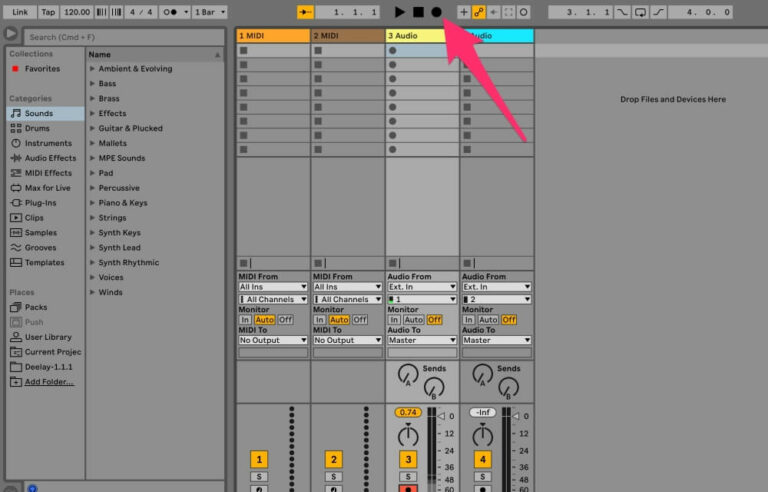 Easy Guide to Recording an Audio Clip in Ableton Live