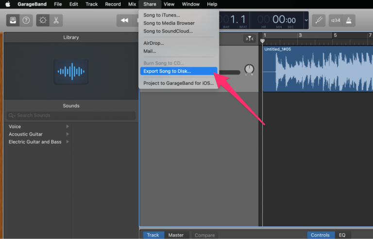 How to Export GarageBand to MP3 (Mac or iPhone/iPad)